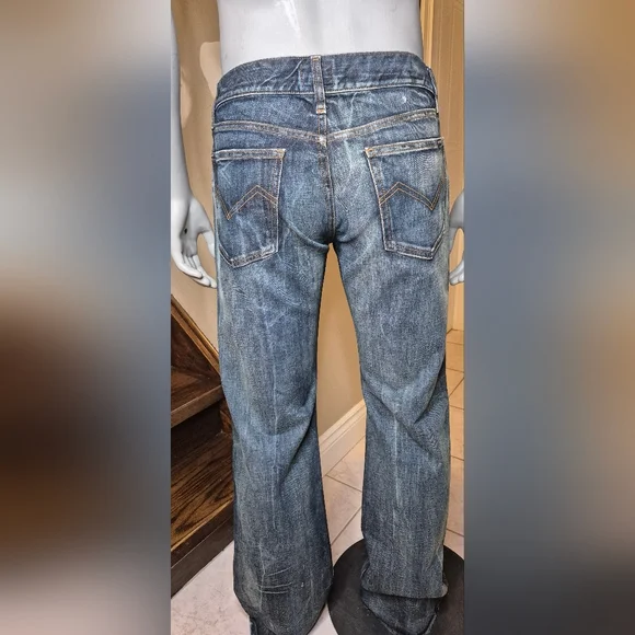 Energie Classic Blue Straight-Leg Jeans - Picture 10 of 13